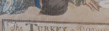 Load image into Gallery viewer, Georgian Satirical Print Ottoman Empire History Napoleon Bonaparte and Turkey 1806

