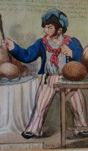 Load image into Gallery viewer, Georgian Satirical Print Ottoman Empire History Napoleon Bonaparte and Turkey 1806
