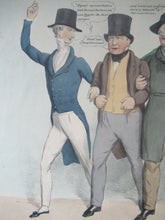 Load image into Gallery viewer, Georgian Print John Doyle Lithograph 1830s Parliamentary Reforms
