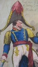 Load image into Gallery viewer, Georgian Satirical Print Ottoman Empire History Napoleon Bonaparte and Turkey 1806
