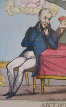 Load image into Gallery viewer, Georgian Satirical Print 1830 Royal Succession - Wellington, King Willian IV and the Duke of Cumberland
