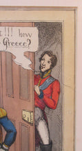 Load image into Gallery viewer, Georgian Satirical Print 1830 Royal Succession - Wellington, King Willian IV and the Duke of Cumberland

