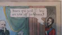 Load image into Gallery viewer, Georgian Satirical Print 1830 Royal Succession - Wellington, King Willian IV and the Duke of Cumberland
