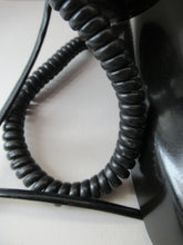 Load image into Gallery viewer, Kristian Kirks Danish 1960s Rotary Dial Black Bakelite Telephone working
