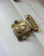 Load image into Gallery viewer, Vintage 1960s White Handbag or Vanity Case
