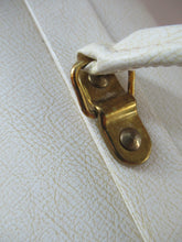 Load image into Gallery viewer, Vintage 1960s White Handbag or Vanity Case
