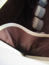 Load image into Gallery viewer, Vintage 1960s White Handbag or Vanity Case

