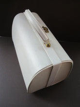 Load image into Gallery viewer, Vintage 1960s White Handbag or Vanity Case

