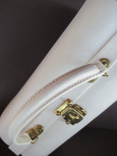 Load image into Gallery viewer, Vintage 1960s White Handbag or Vanity Case
