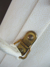 Load image into Gallery viewer, Vintage 1960s White Handbag or Vanity Case

