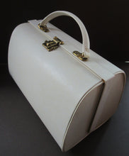 Load image into Gallery viewer, Vintage 1960s White Handbag or Vanity Case
