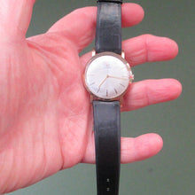 Load image into Gallery viewer, 1970s Vintage 9CT Gold Cyma Manual Wind Wristwatch
