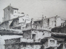 Load image into Gallery viewer, Albany Howarth Etching The Ponte Vecchio Florence
