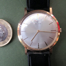 Load image into Gallery viewer, 1970s Vintage 9CT Gold Cyma Manual Wind Wristwatch
