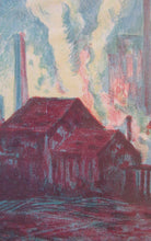 Load image into Gallery viewer, Colour Lithograph Factories by Maximilien Luce  in Pan Volume 4 
