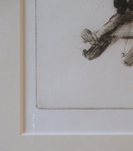 Load image into Gallery viewer, 1920s Original Eileen Soper Etching Tobogganing Pencil Signed
