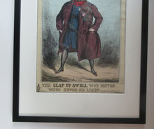 Load image into Gallery viewer, 1820s Original Georgian Print of King George IV. The Slap up Swell
