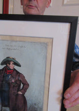 Load image into Gallery viewer, 1820s Original Georgian Print of King George IV. The Slap up Swell
