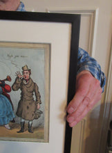 Load image into Gallery viewer, Original 1820s William Heath Satirical Print Quartette of Characters George IV, Lady Conyngham, Duke of Wellington &amp; Robert Peel
