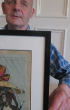 Load image into Gallery viewer, 1820s Original Georgian Print Fashion Satire on Large Hats William Heath
