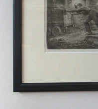 Load image into Gallery viewer, Scottish Art Robert Bryden Etching Scottish Mining History Aryshire
