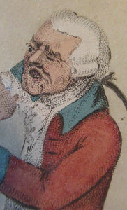 James Gillray 1790s Satirical Print Dentist Subject Easing the Toothache