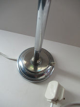 Load image into Gallery viewer, Vintage Mid Century Modern Chrome Plate Desk Lamp. Best Lamp Style
