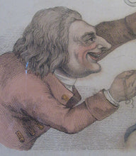 Load image into Gallery viewer, Edward Orme 1810 Anguish and Mirth Dentist Satirical Print Tooth Extraction
