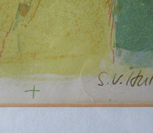 Load image into Gallery viewer, 1996 Colour Lithograph Adam and Eve by Syvlia von Hartmann 
