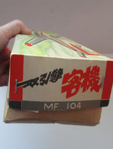 1970s Chinese Export Friction Toy. MF 104 Overseas Air Lines