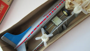 1970s Chinese Export Friction Toy. MF 104 Overseas Air Lines