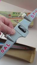 Load image into Gallery viewer, 1970s Chinese Export Friction Toy. MF 104 Overseas Air Lines
