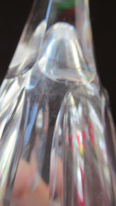 1930s / 1940s Set of Six Webb Corbett Tall Crystal Engraved Wine Glasses