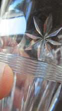 Load image into Gallery viewer, 1930s / 1940s Set of Six Webb Corbett Tall Crystal Engraved Wine Glasses
