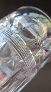 1930s / 1940s Set of Six Webb Corbett Tall Crystal Engraved Wine Glasses