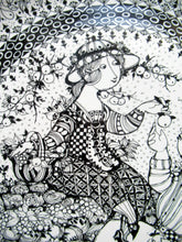 Load image into Gallery viewer, Massive 14 Inch Bjorn Wiinblad Wall Plate Seasons Autumn
