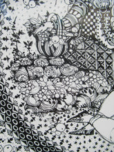 Load image into Gallery viewer, Massive 14 Inch Bjorn Wiinblad Wall Plate Seasons Autumn
