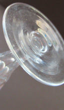 Load image into Gallery viewer, 1930s / 1940s Set of Six Webb Corbett Tall Crystal Engraved Wine Glasses
