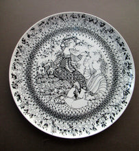 Load image into Gallery viewer, Massive 14 Inch Bjorn Wiinblad Wall Plate Seasons Autumn

