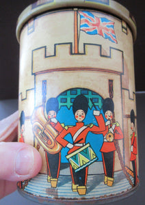 1950s Box of Printed Card Toy Soldiers with Wooden Stands. MASCOT