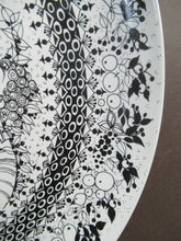 Load image into Gallery viewer, Massive 14 Inch Bjorn Wiinblad Wall Plate Seasons Autumn
