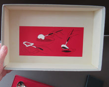 Load image into Gallery viewer, 1960s Norwegian Stainless Steel Cutlery Serving Set with Teak Handles
