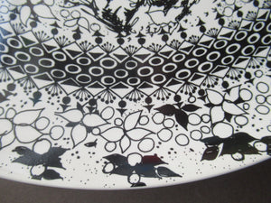 Massive 14 Inch Bjorn Wiinblad Wall Plate Seasons Winter