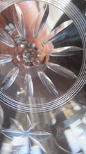 Load image into Gallery viewer, 1930s / 1940s Set of Six Webb Corbett Tall Crystal Engraved Wine Glasses
