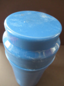 1920s Art Deco Early Plastic Thermos Flask with Cork Stopper