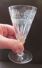 Load image into Gallery viewer, 1930s / 1940s Set of Six Webb Corbett Tall Crystal Engraved Wine Glasses
