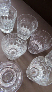 1930s Large Art Deco Whisky Tumblers Art Deco Webb Corbett