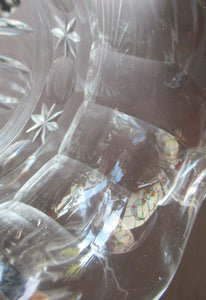 1930s Rare Large Webb Corbett Vintage Cut Crystal Water Jug