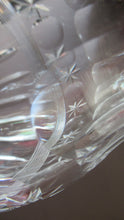 Load image into Gallery viewer, 1930s Rare Large Webb Corbett Vintage Cut Crystal Water Jug

