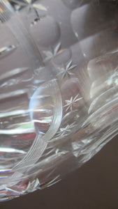 1930s Rare Large Webb Corbett Vintage Cut Crystal Water Jug